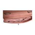 Chanel Small Classic Double Flap Bag Light Pink Chevron