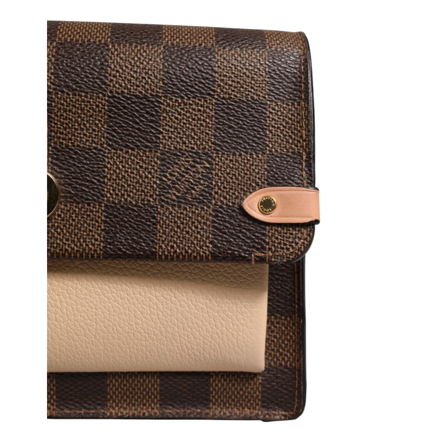 Louis Vuitton Damier Ebene Vavin Chain Wallet