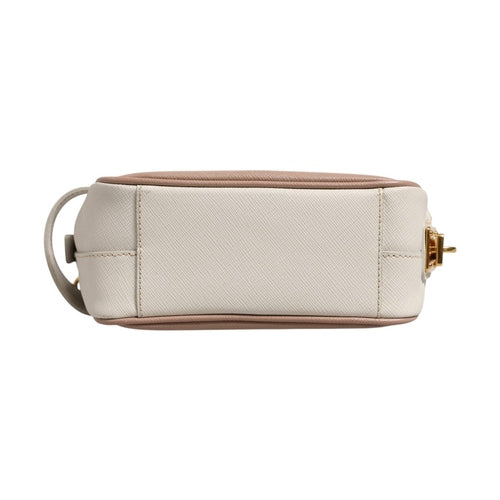 Prada Clay Gray Small Leather Shoulder Bag