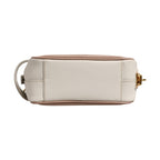 Prada Clay Gray Small Leather Shoulder Bag