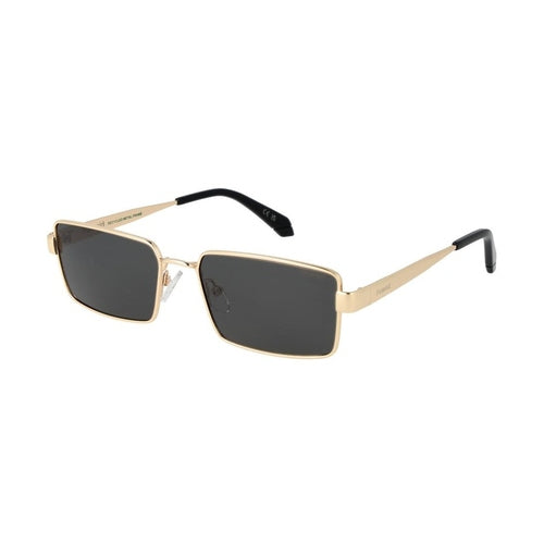 Polaroid Gold Metal Sunglasses
