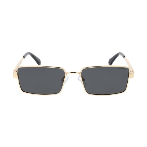 Polaroid Gold Metal Sunglasses