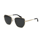 Polaroid Gold Metal Sunglasses