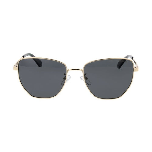 Polaroid Gold Metal Sunglasses
