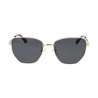 Polaroid Gold Metal Sunglasses