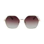 Polaroid Gold Metal Sunglasses