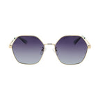 Polaroid Gold Metal Sunglasses