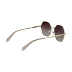 Polaroid Gold Metal Sunglasses