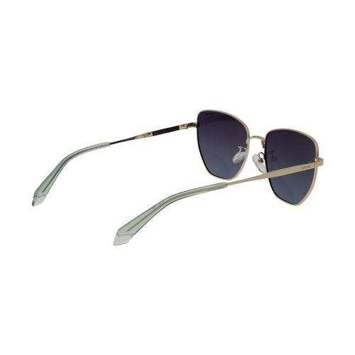 Polaroid Gold Metal Sunglasses