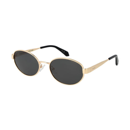 Polaroid Gold Metal Sunglasses