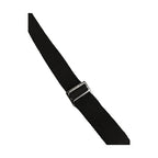 Dolce & Gabbana Black Cotton Leather Elastic Y-back Metal Clips Suspender