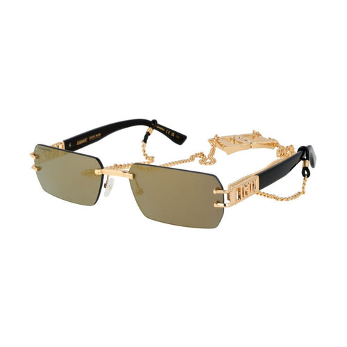 Dsquared² Gold Metal Sunglasses
