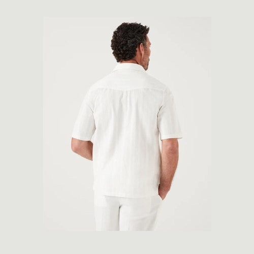Brunello Cucinelli White Cotton Shortsleeve Shirt