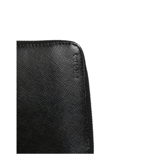 Prada Baltico Saffiano Leather Zip Travel Wallet