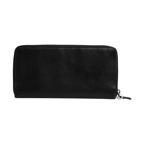 Prada Baltico Saffiano Leather Zip Travel Wallet