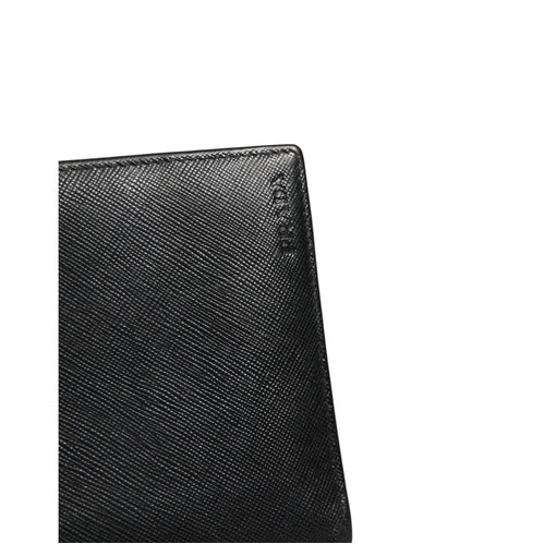 Prada Saffiano Leather Slim Card Holder Wallet