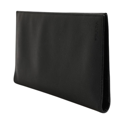 Prada Saffiano Leather Slim Card Holder Wallet