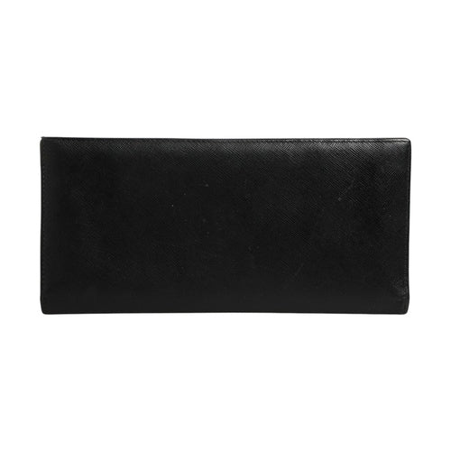 Prada Saffiano Leather Slim Card Holder Wallet