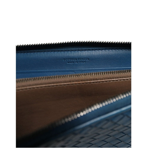 Bottega Veneta Intrecciato Zip Around Wallet