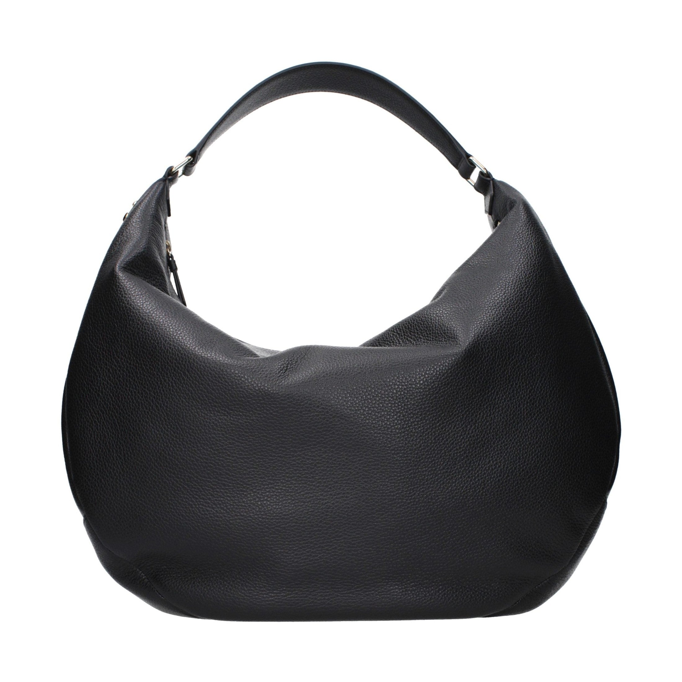 Jimmy Choo Black Leather Shoulder Bag
