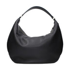 Jimmy Choo Black Leather Shoulder Bag