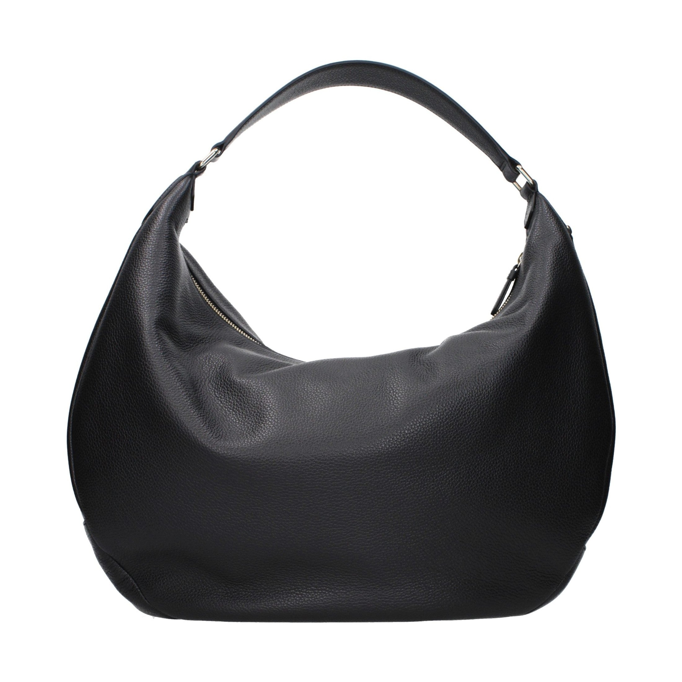 Jimmy Choo Black Leather Shoulder Bag