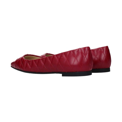Jimmy Choo Pink Leather Ballet Flats
