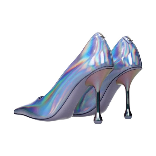 Jimmy Choo Purple Leather High Heel Pumps