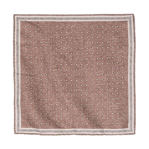 Brunello Cucinelli Multicolor Silk Pocket Square