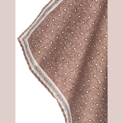 Brunello Cucinelli Multicolor Silk Pocket Square