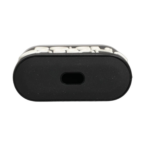 Dolce & Gabbana Case Black PVC Embossed Logo Flip Holder Women Airpods