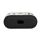 Dolce & Gabbana Case Black PVC Embossed Logo Flip Holder Women Airpods