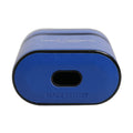 Dolce & Gabbana Case Blue Calf Leather Logo Flip Holder Strap Airpods