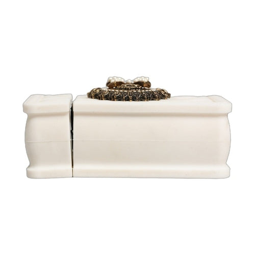 Dolce & Gabbana Case White Silicone Devotion Heart Cover Hand Bag Airpod