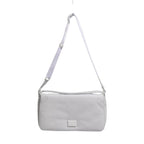 White Logo Plaque Crossbody Shoulder Borse Women Bag