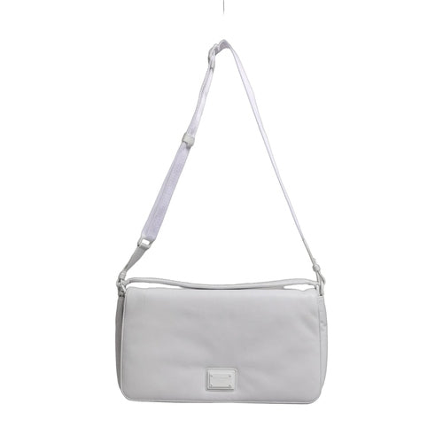 Dolce & Gabbana White Logo Plaque Crossbody Shoulder Borse Women Bag