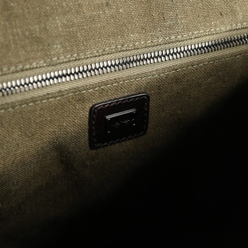 Dolce & Gabbana Military Green Two Tone Messenger Shoulder Borse Men Bag