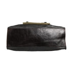 Dolce & Gabbana Military Green Two Tone Tote Duffel Shoulder Borse Bag