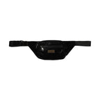 Dolce & Gabbana Black Nylon Brass Plate Bumbag Waist Fanny Pack Men Bag