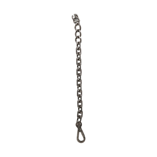 Dolce & Gabbana Silver Tone Heavy Chain Link Signature DG Logo Bracelet