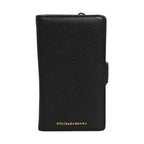 Dolce & Gabbana Case Flip Cover Black Calf Leather iPhone11 PRO Phone