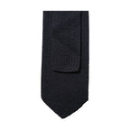 Dolce & Gabbana Dark Blue Solid 100% Silk Adjustable Men Necktie Tie