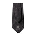 Dolce & Gabbana Black Solid 100% Silk Adjustable Men Tied Necktie Tie