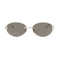 Balenciaga Silver Metal Sunglasses