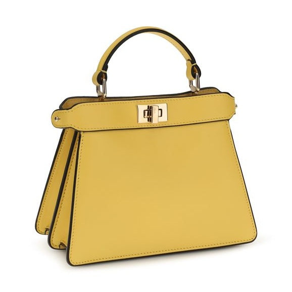 Fendi Bicolor Calf Leather Bos Taurus Handbag