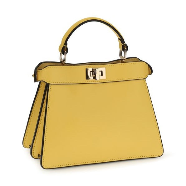 Fendi Bicolor Calf Leather Bos Taurus Handbag