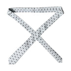 Dolce & Gabbana Light Gray Mustache Fantasy Silk Adjustable Necktie Tie