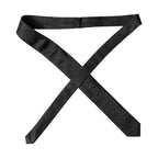 Dolce & Gabbana Black Floral Fantasy Silk Adjustable Men Tied Necktie Tie