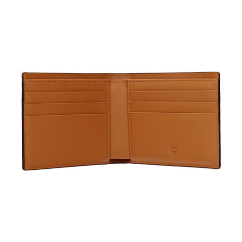 MCM Brown Fabric Wallet