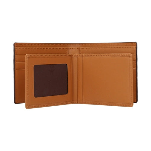 MCM Brown Fabric Wallet